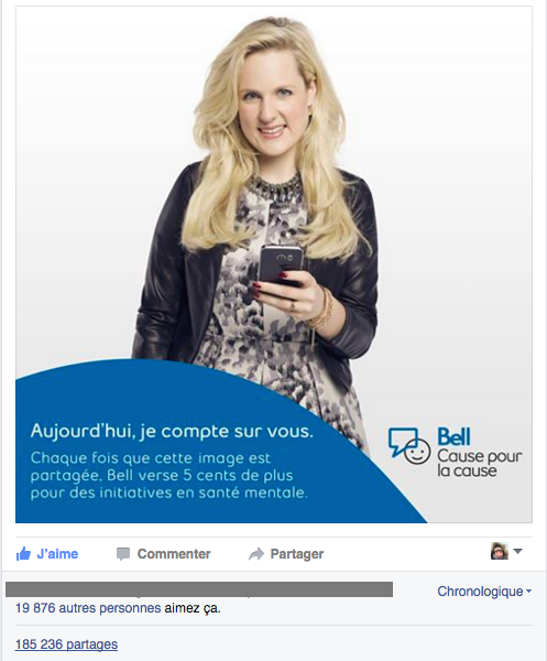 Marie Soleil Dion cause pour la cause