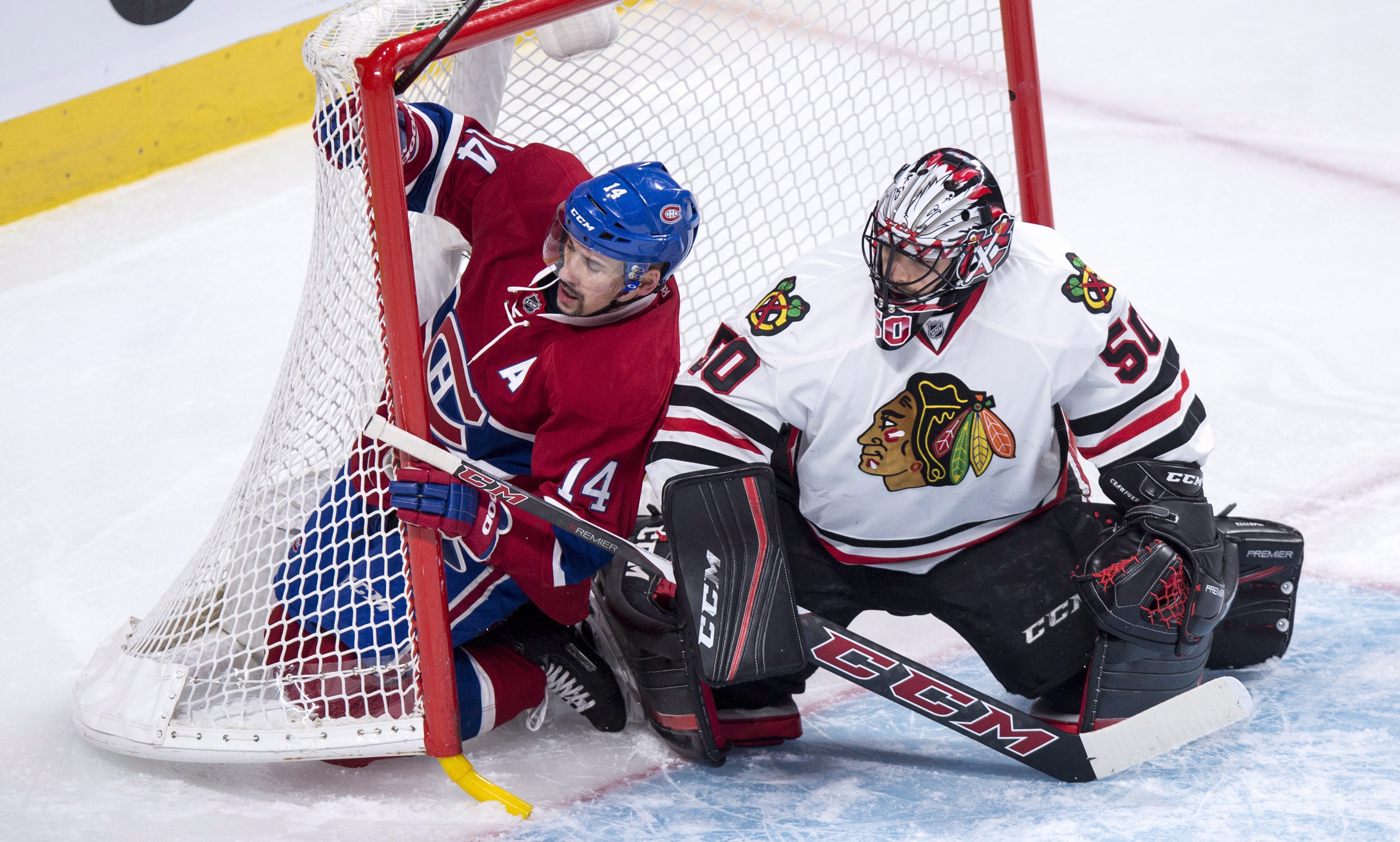 Tomas Plekanec Corey Crawford