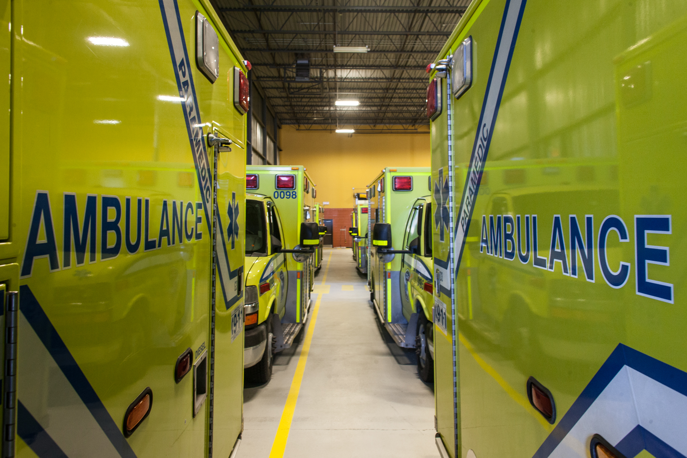 Des ambulances