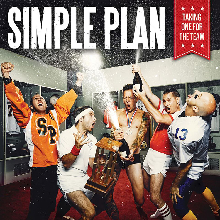Art Simple_Plan CD Taking_One_For_The_Team