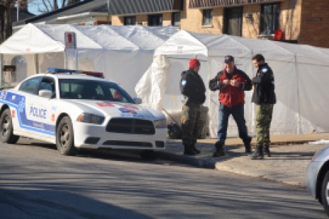 L'enqu&ecirc;te a &eacute;t&eacute; confi&eacute;e par les pompiers au SPVM. Photo: Sylvain Ryan/TC Media