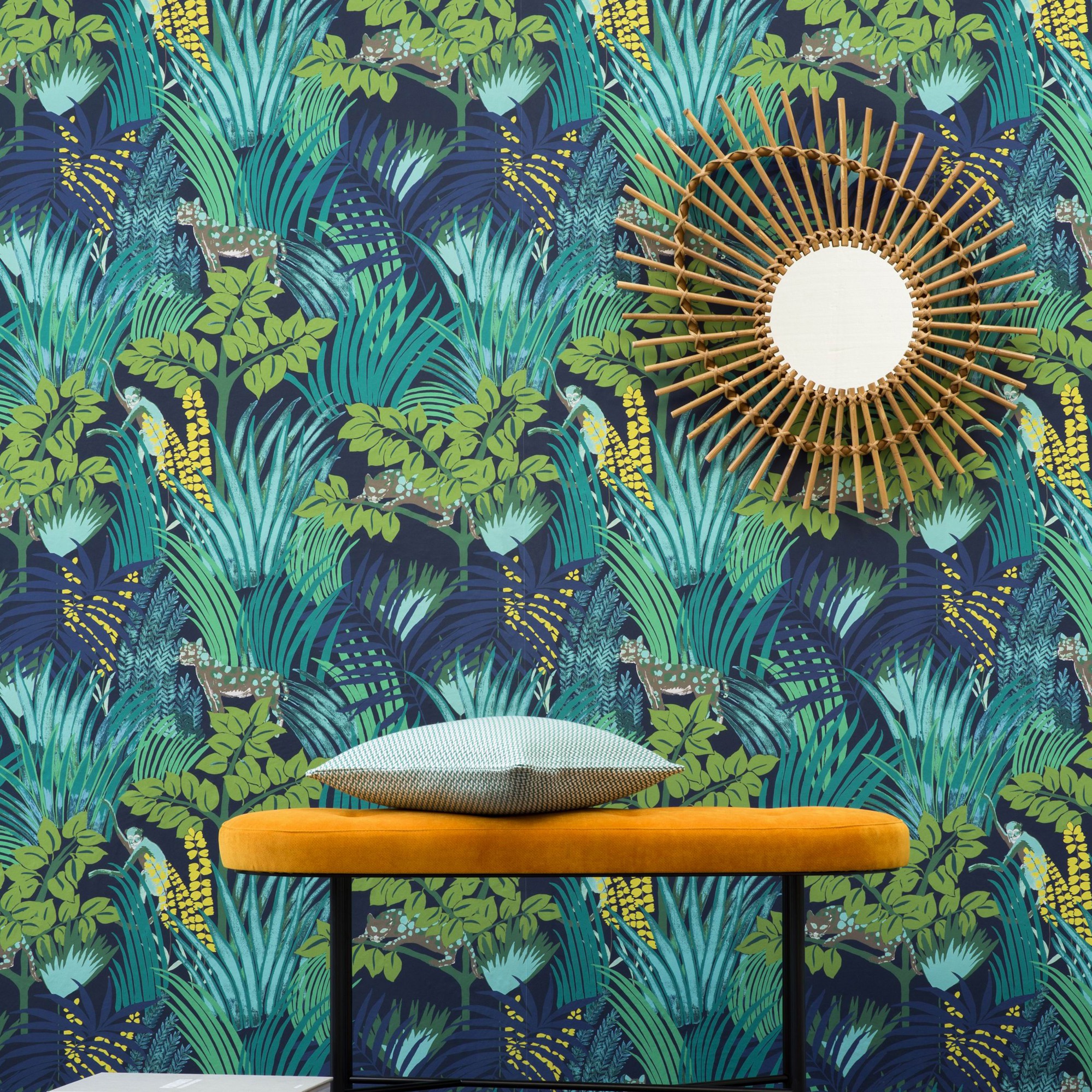 MAISON_Déco jungle feuillage_c100