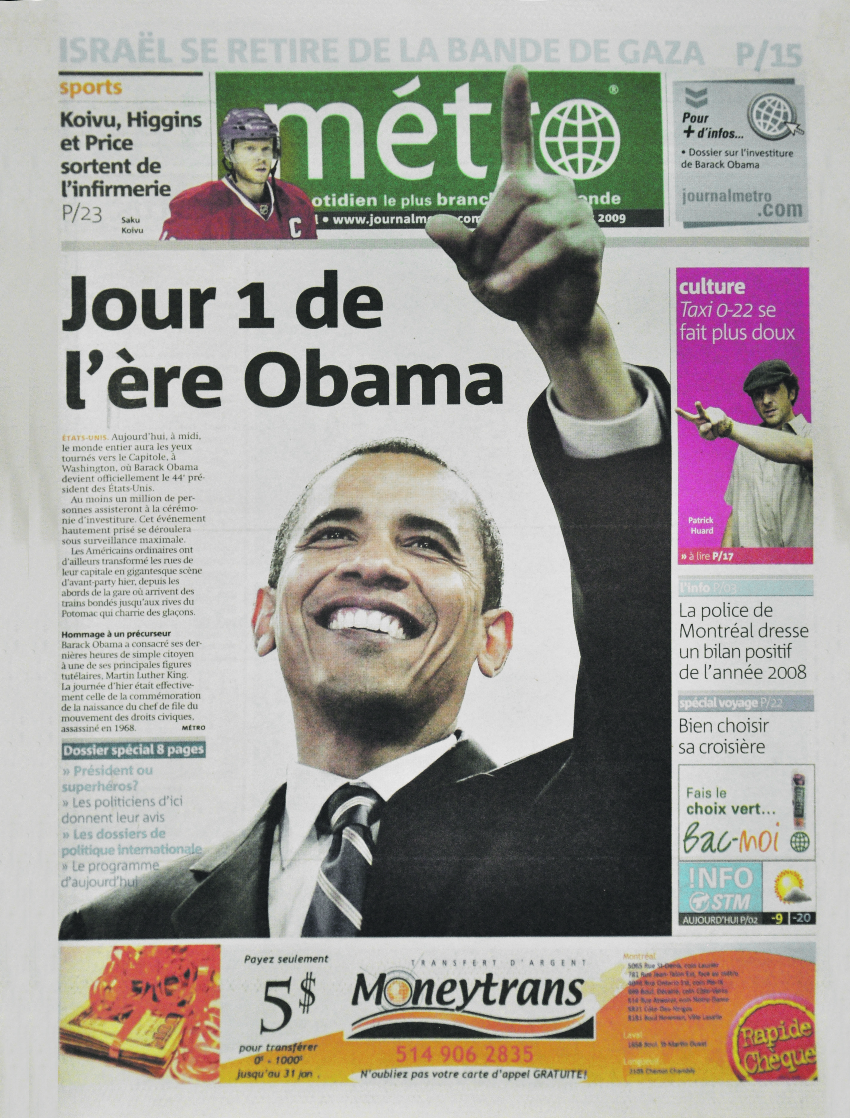 ACTU - Une 2009M