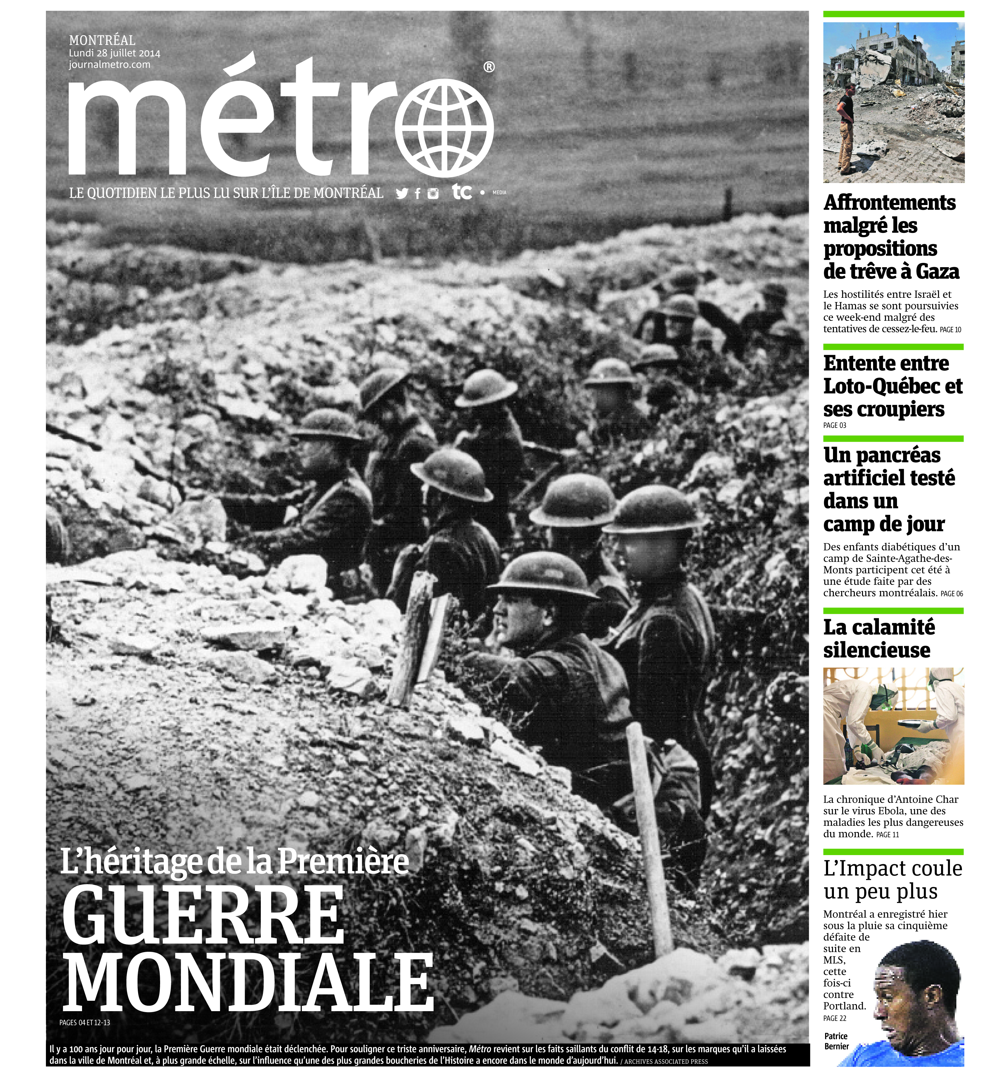 ACTU - Une 2014