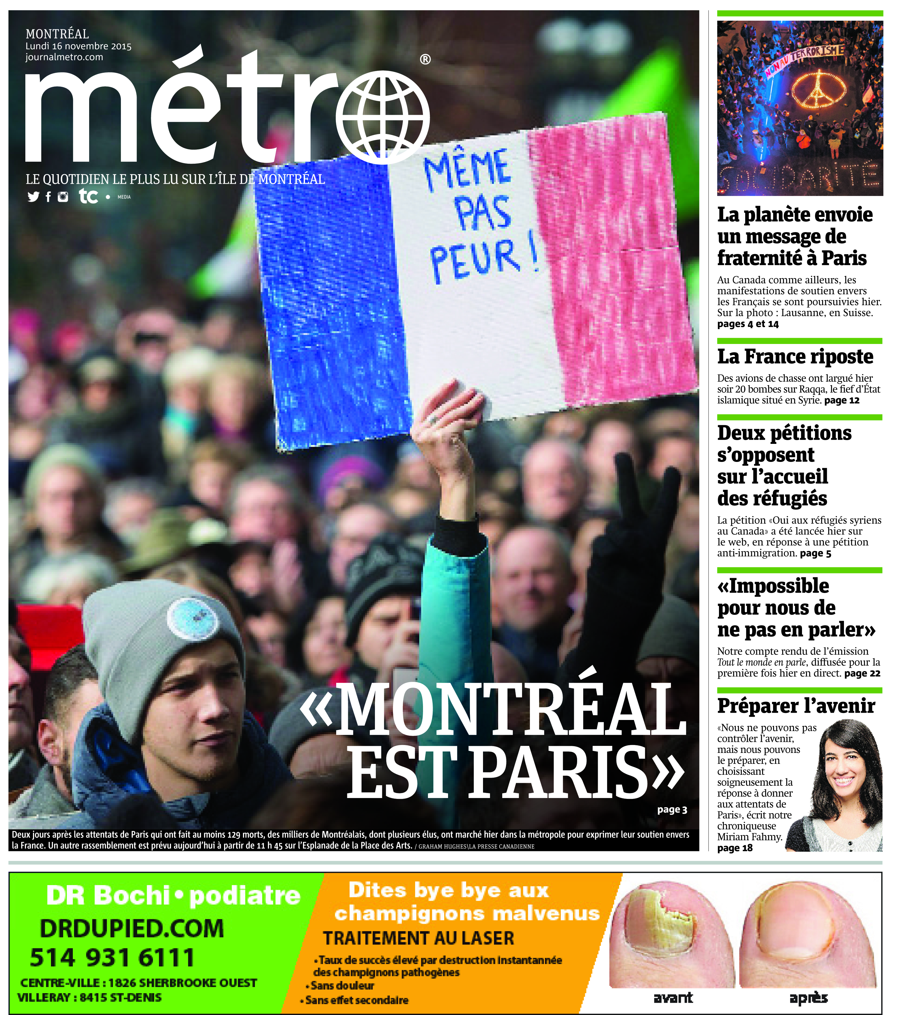 ACTU - Une 2015