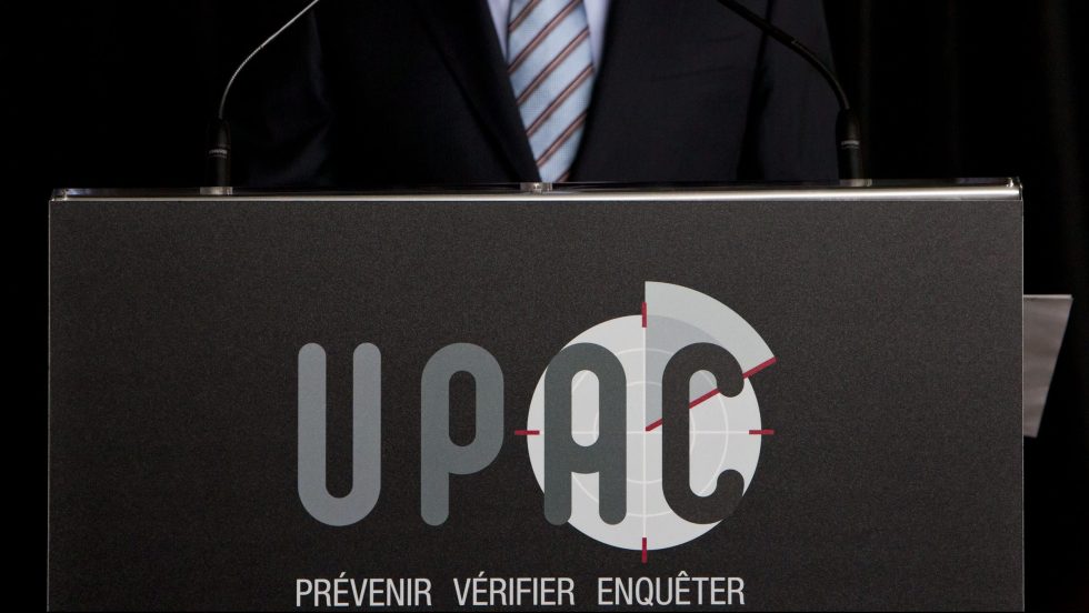 Le logo de l'UPAC