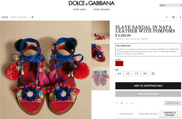 dolce and gabbana