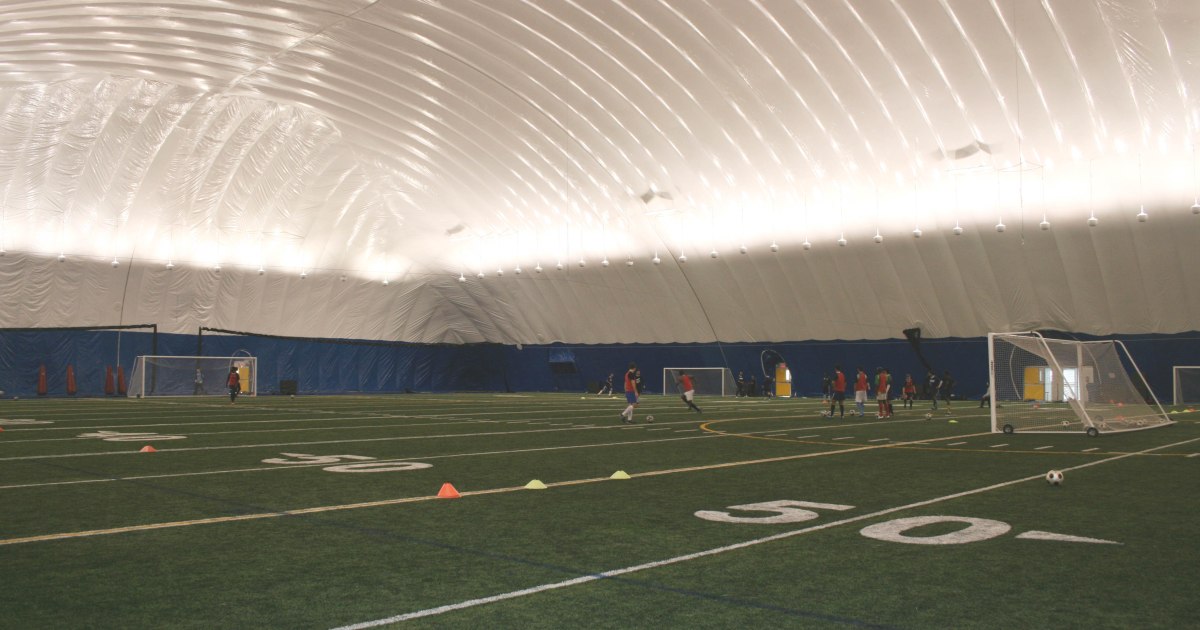 Le stade Hébert encore en travaux