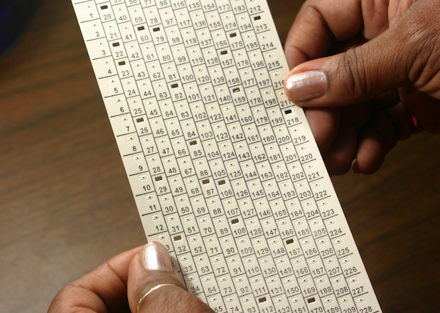 poinçon bulletin de vote