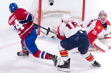 Phillip Danault Al Montoya Aleksander Barkov