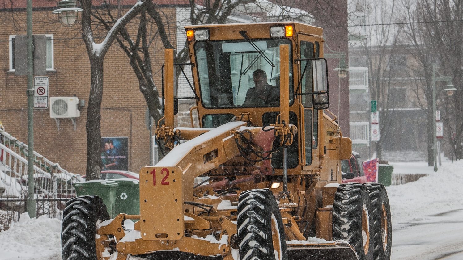 Un camion dépandage