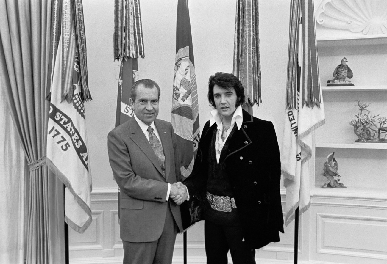 ART Elvis Nixon photo historique