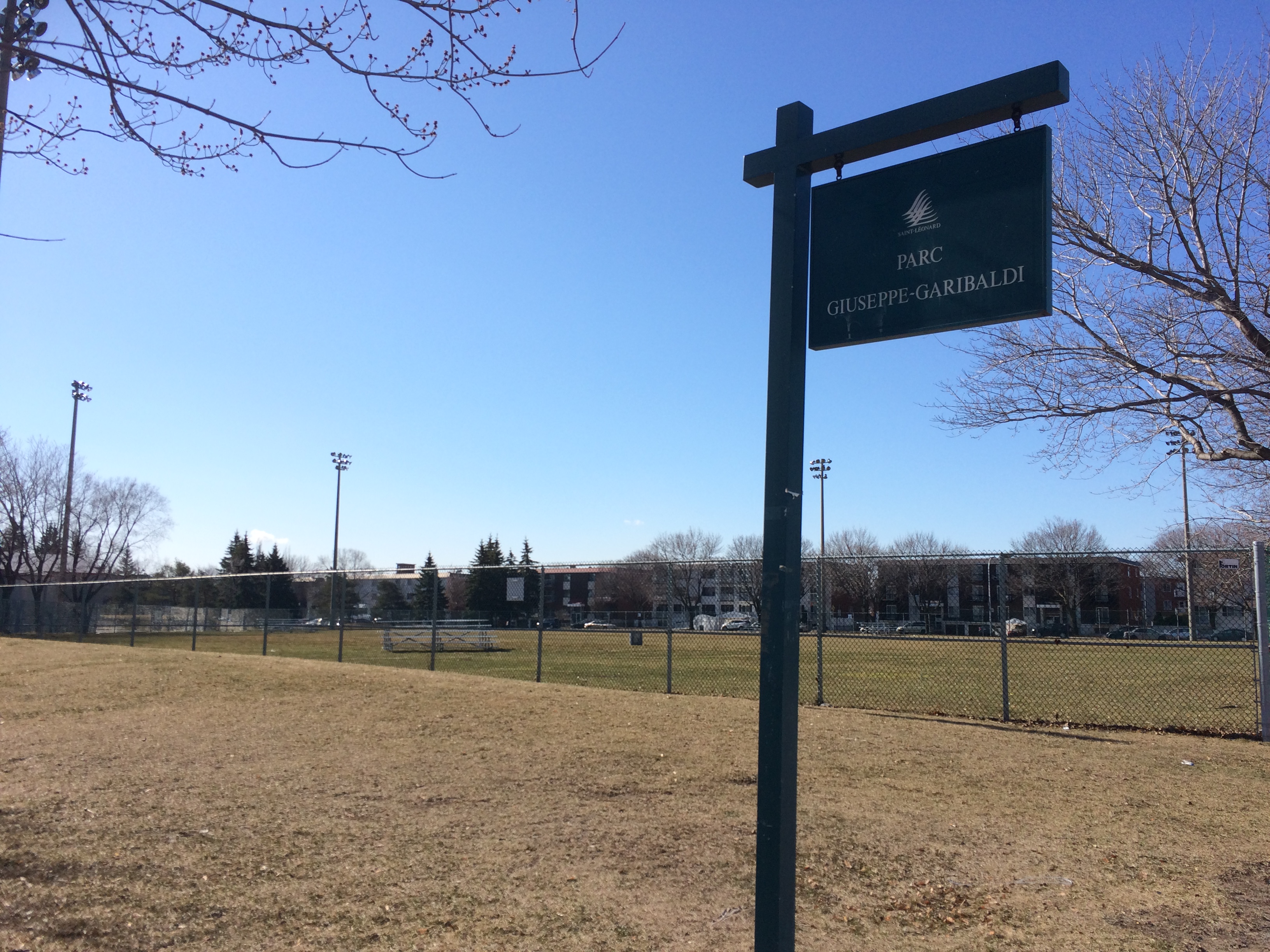 Un terrain du parc Giussepe-Garibaldi sera transform&eacute; en terrain de balle. 