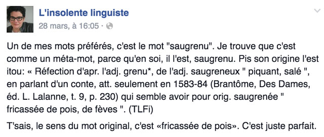 insolente linguiste