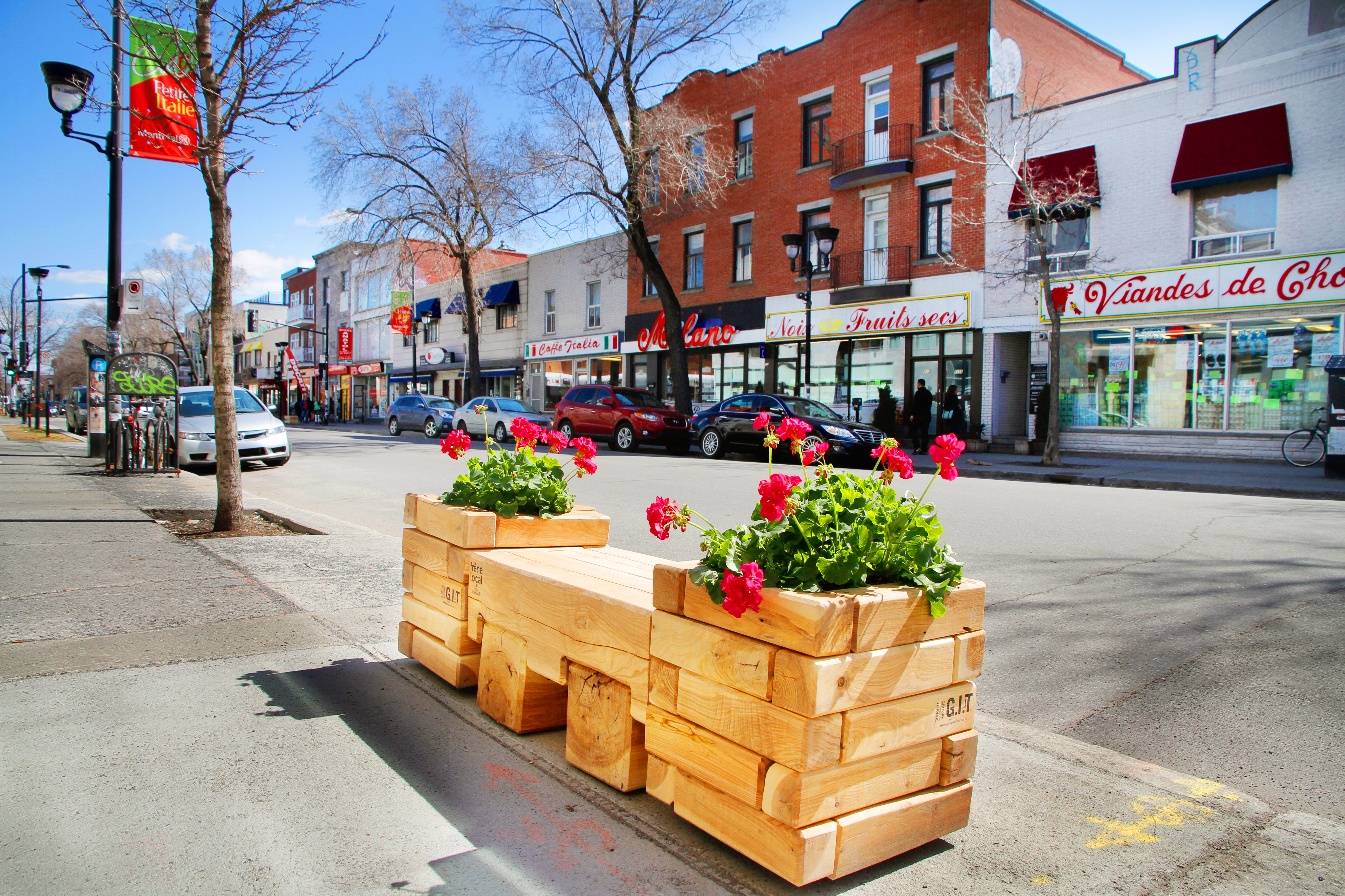 frêne nouvelle vie mobilier urbain rosemont