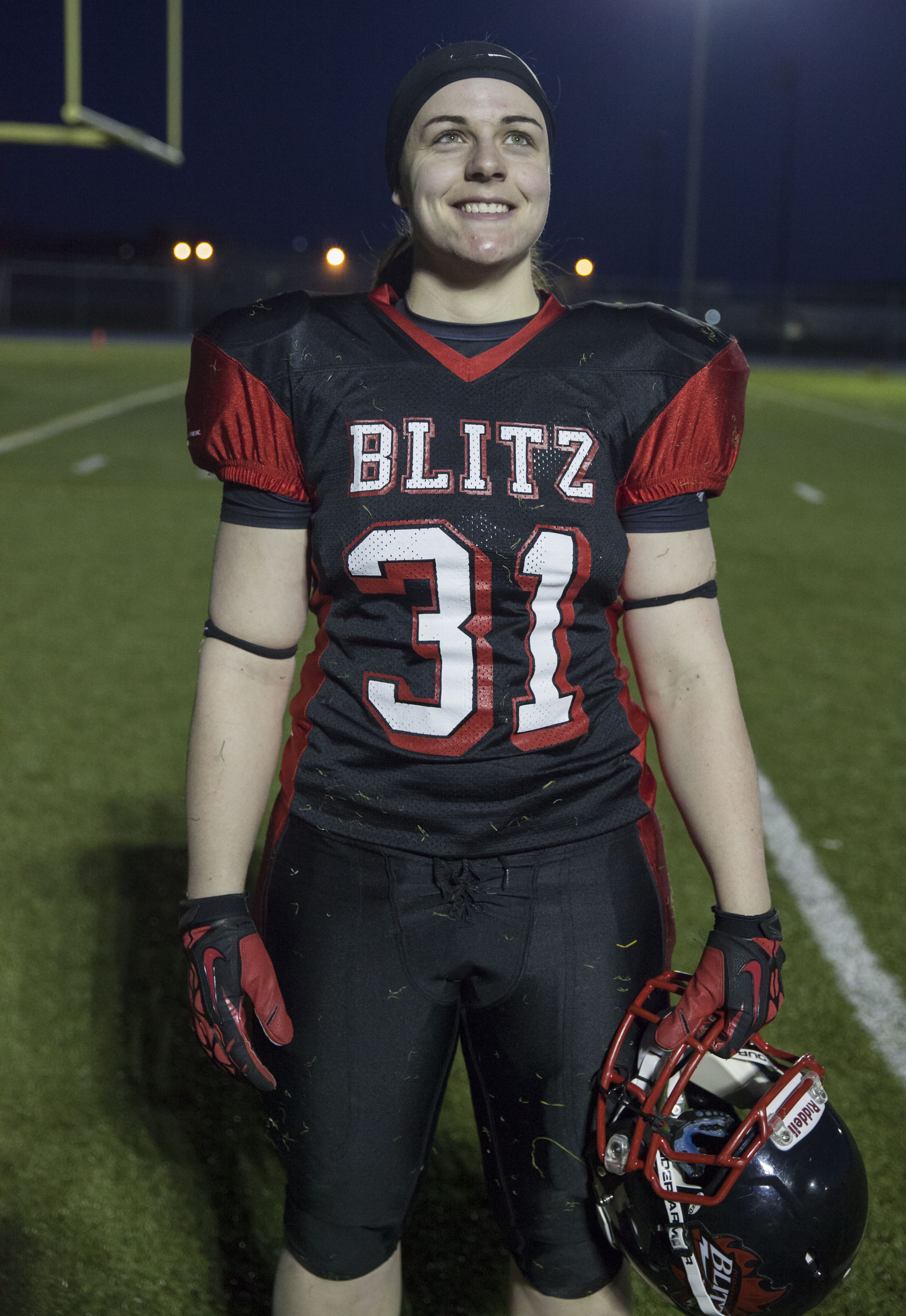 Le Blitz, l'équipe de football féminin de Dorval.