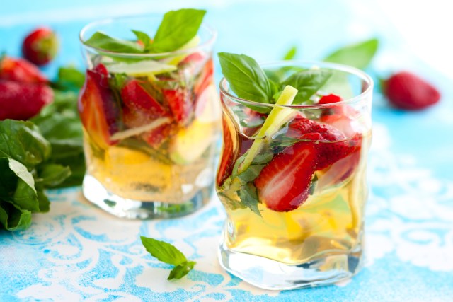 Strawberry Basil Sangria