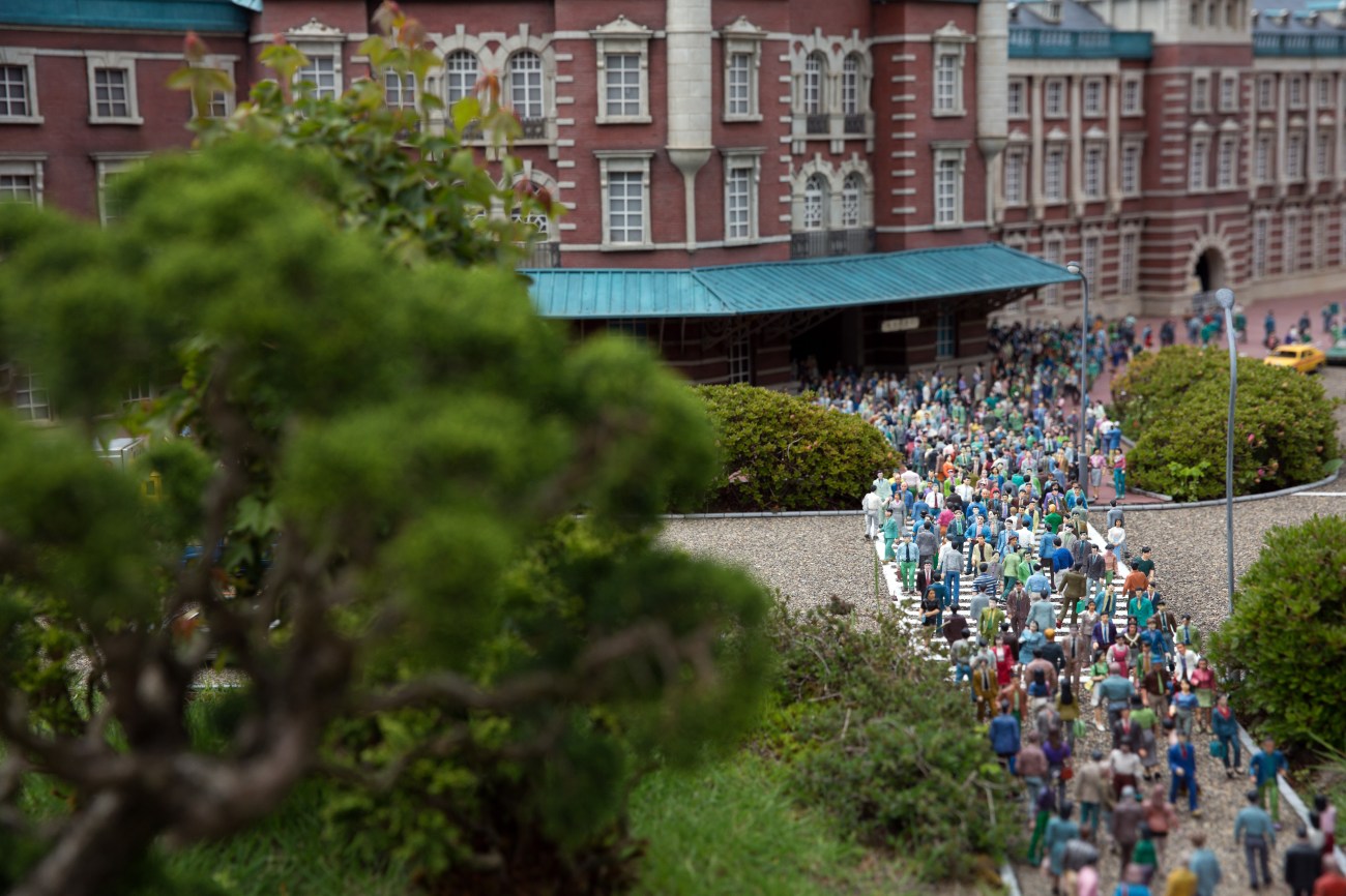 Tourists Travel Around The World In Japanese Theme Park