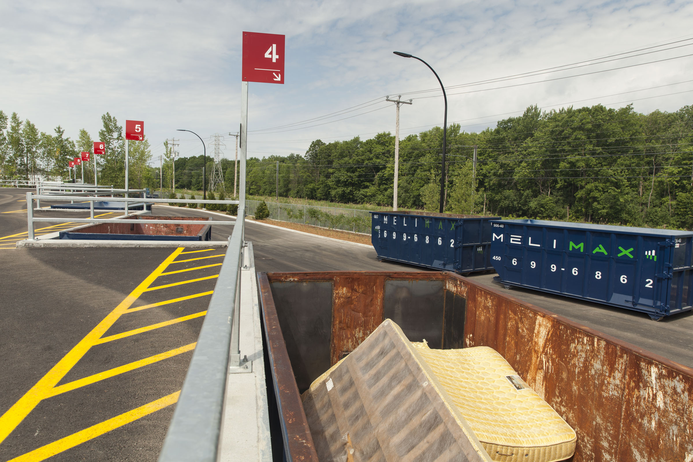 Ouverture de l'écocentre