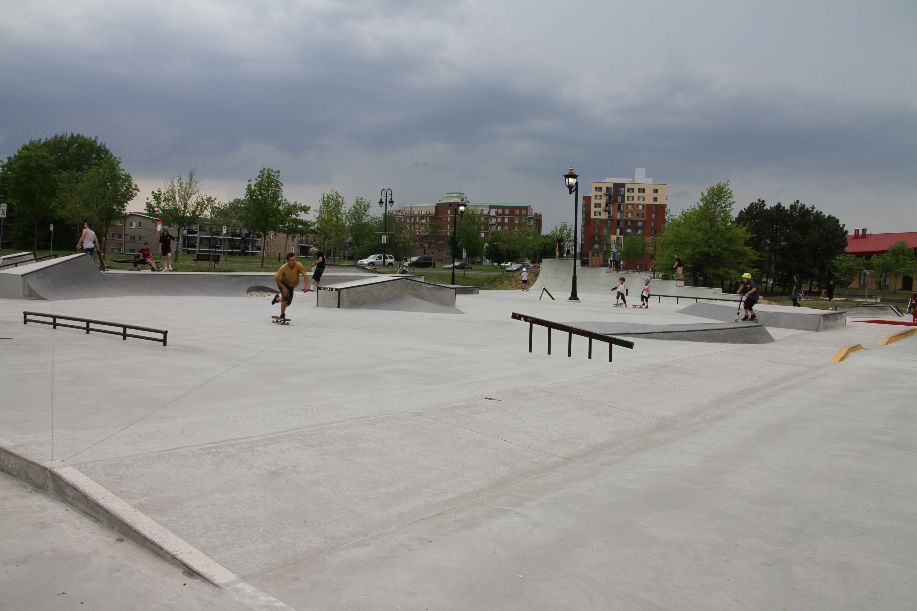 Le skatepark inauguré