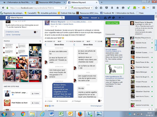 m&eacute;lanie maynard facebook