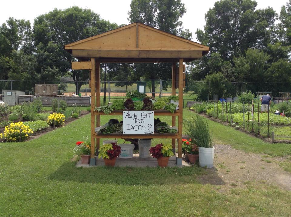Dons Jardin communautaire
