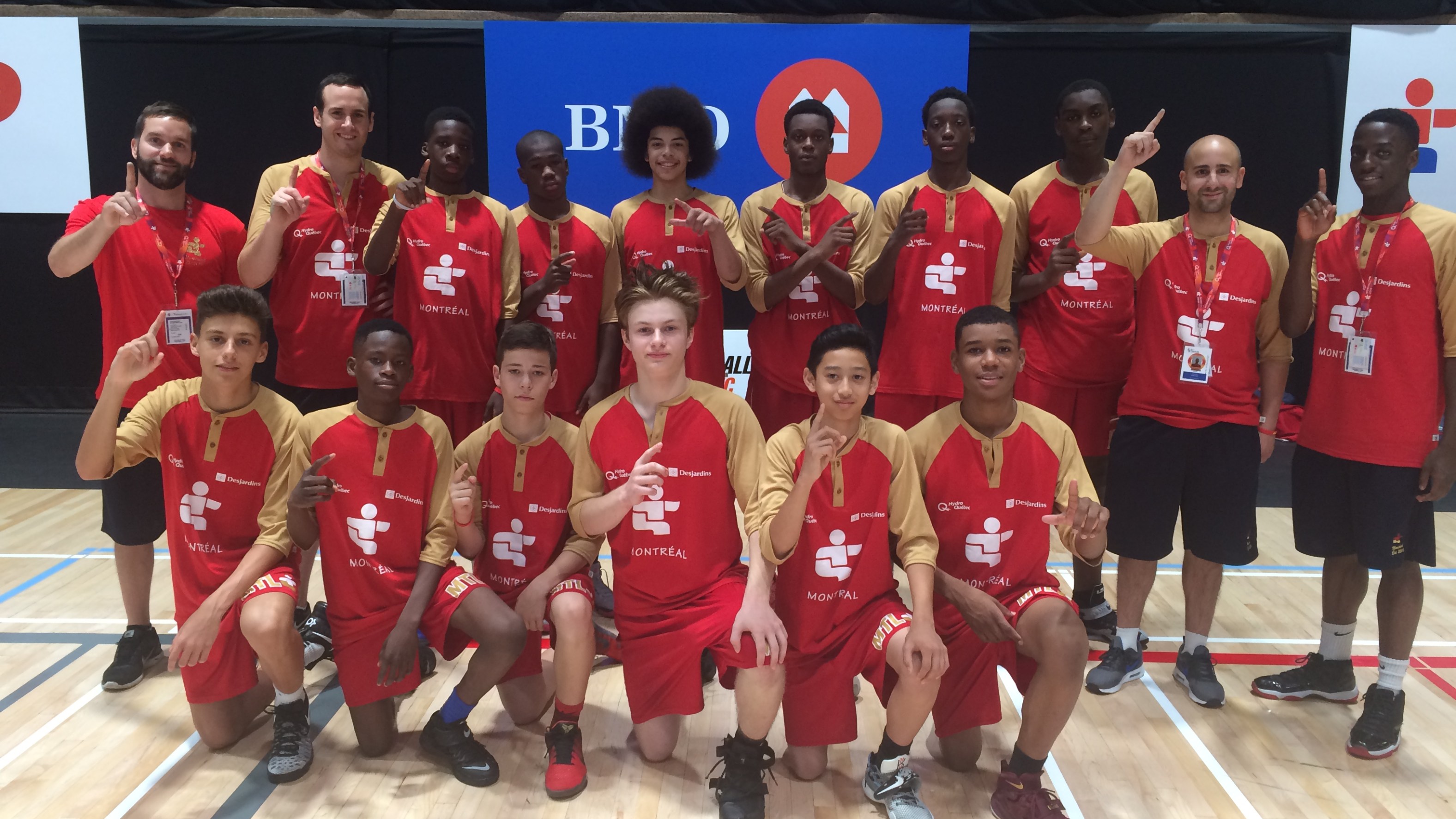Jeux du Québec l'équipe de basket de Montréal retrouve l'or