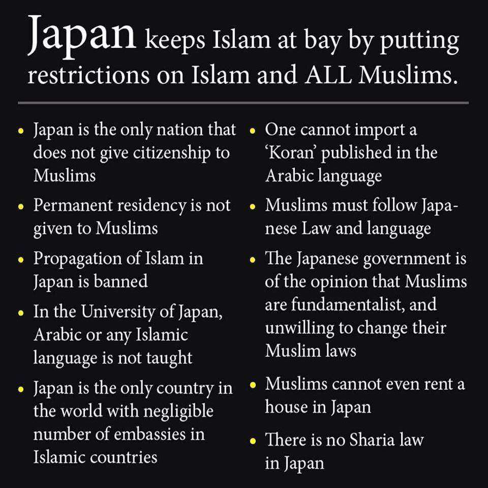 musulmans japon