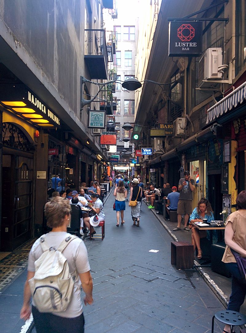 ACTU - Degraves street Melbourne (cr&eacute;dit - MusikAnimal:Wikip&eacute;dia)