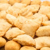 Savory brazilian fried snacks, very comon in birthday parties
