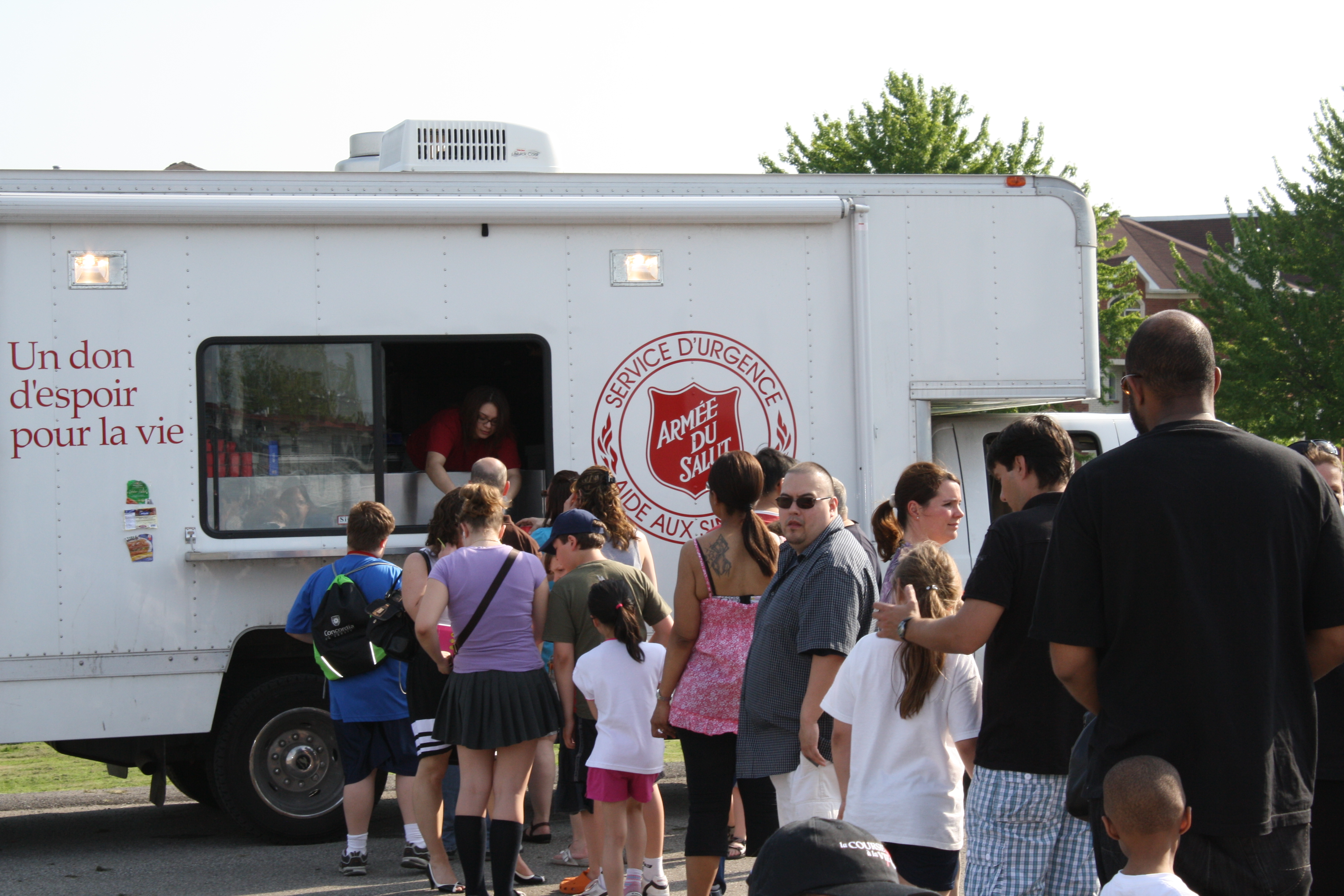 La cantine roulante sera présente au parc du Pélican tous les mardis du mois d'août.