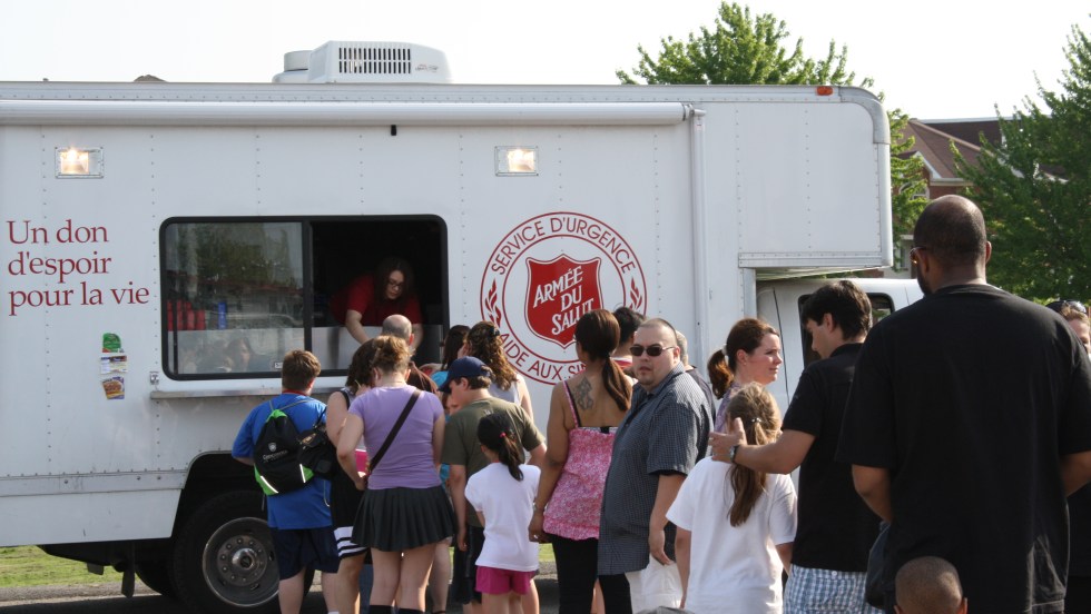 La cantine roulante sera présente au parc du Pélican tous les mardis du mois d'août.