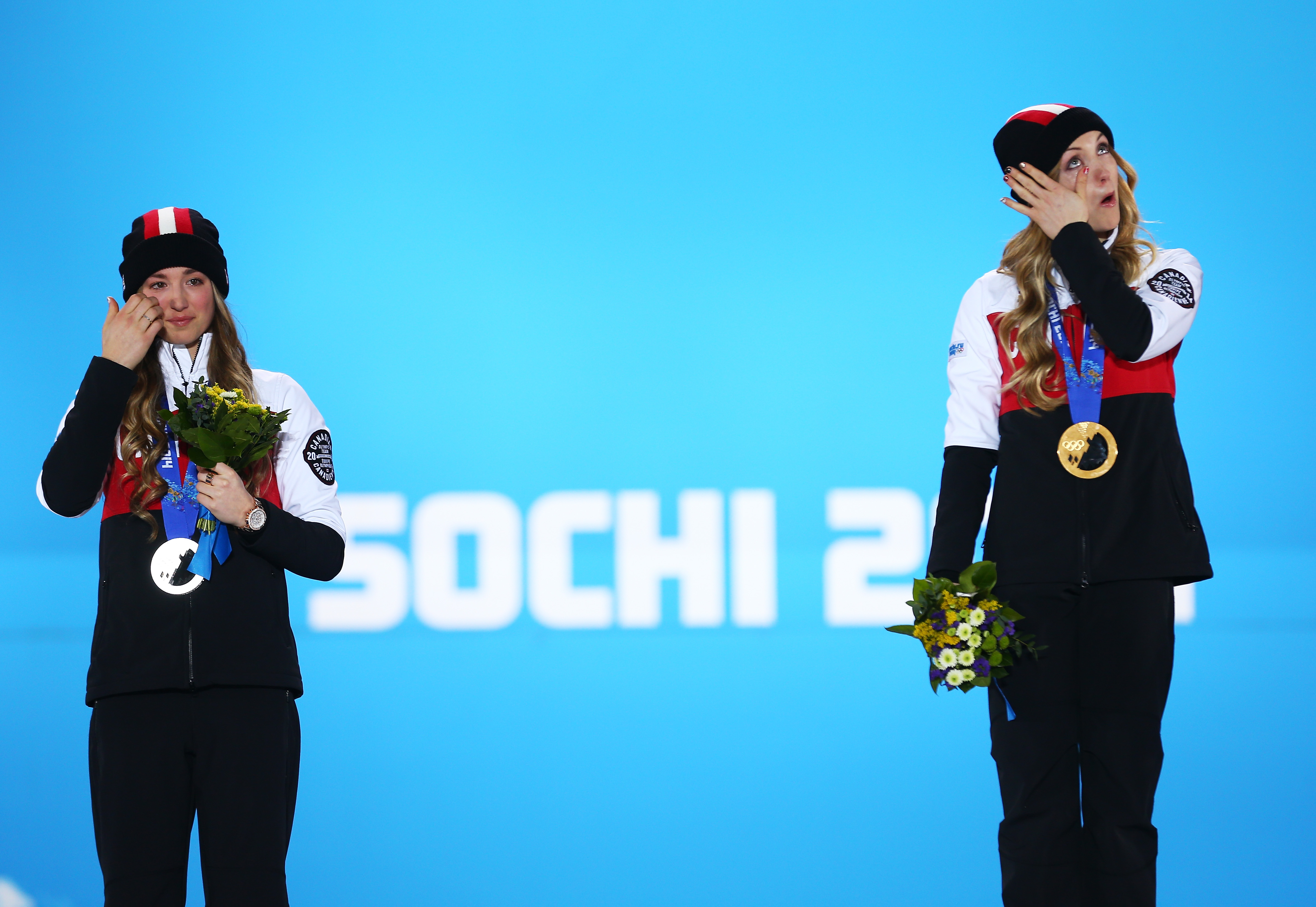 Justine et Chlo&eacute; Dufour-Lapointe