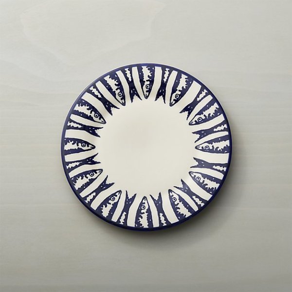 MAISON pescado-salad-plate