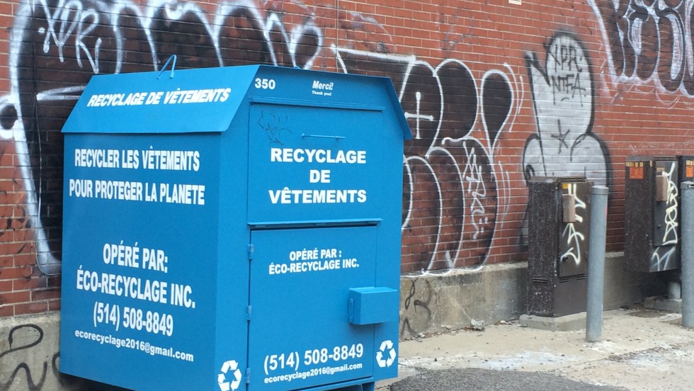 Ces conteneurs sont apparus cet été dans les ruelles de Rosemont – La Petite-Patrie, au grand dam de certains résidents.