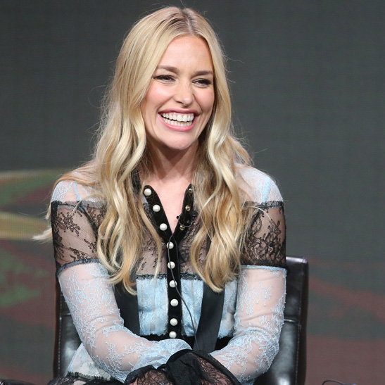 BEVERLY HILLS, CA - AUGUST 04: Actors Piper Perabo (L) and Daniel Sunjata speak onstage at the 'Notorious' panel discussion during the Disney ABC Television Group portion of the 2016 Television Critics Association Summer Tour at The Beverly Hilton Hotel on August 4, 2016 in Beverly Hills, California. (Photo by Frederick M. Brown/Getty Images)
