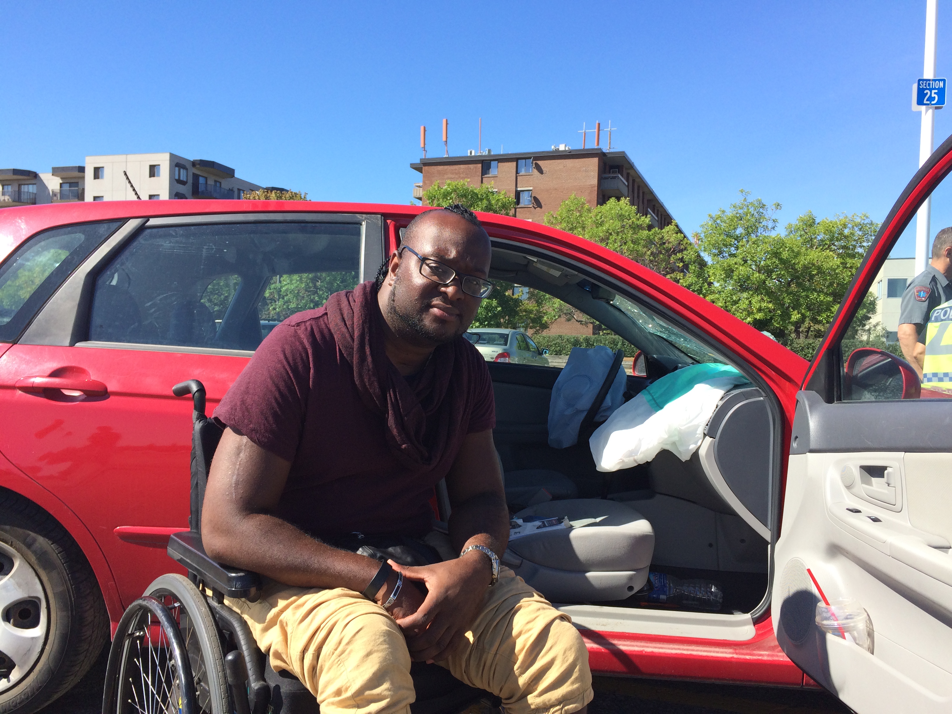 Emmanuel-Carl Cadet est un exemple vivant des conséquences de la vitesse