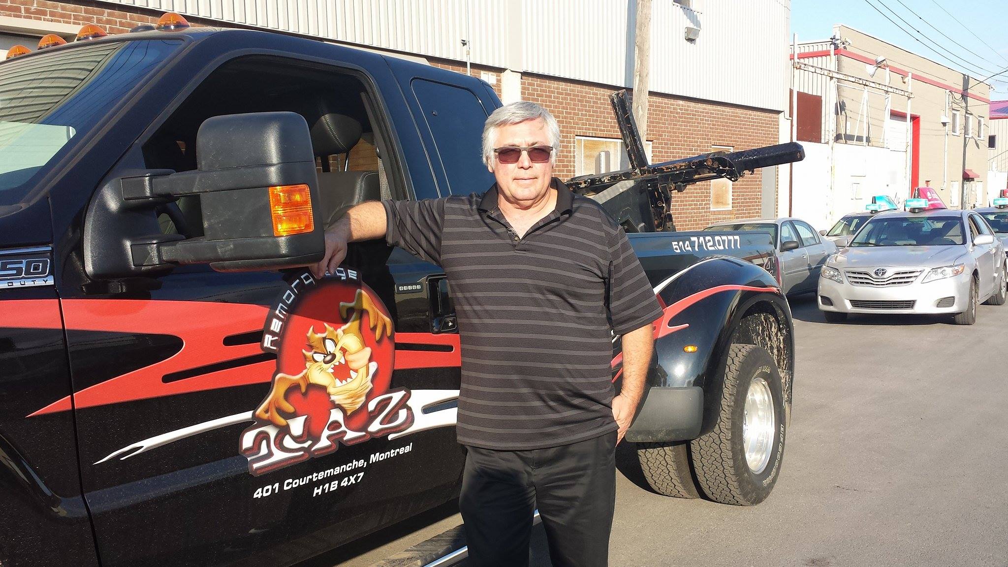 Jean-Marc Lelièvre, président de Taz Remorquage Inc.