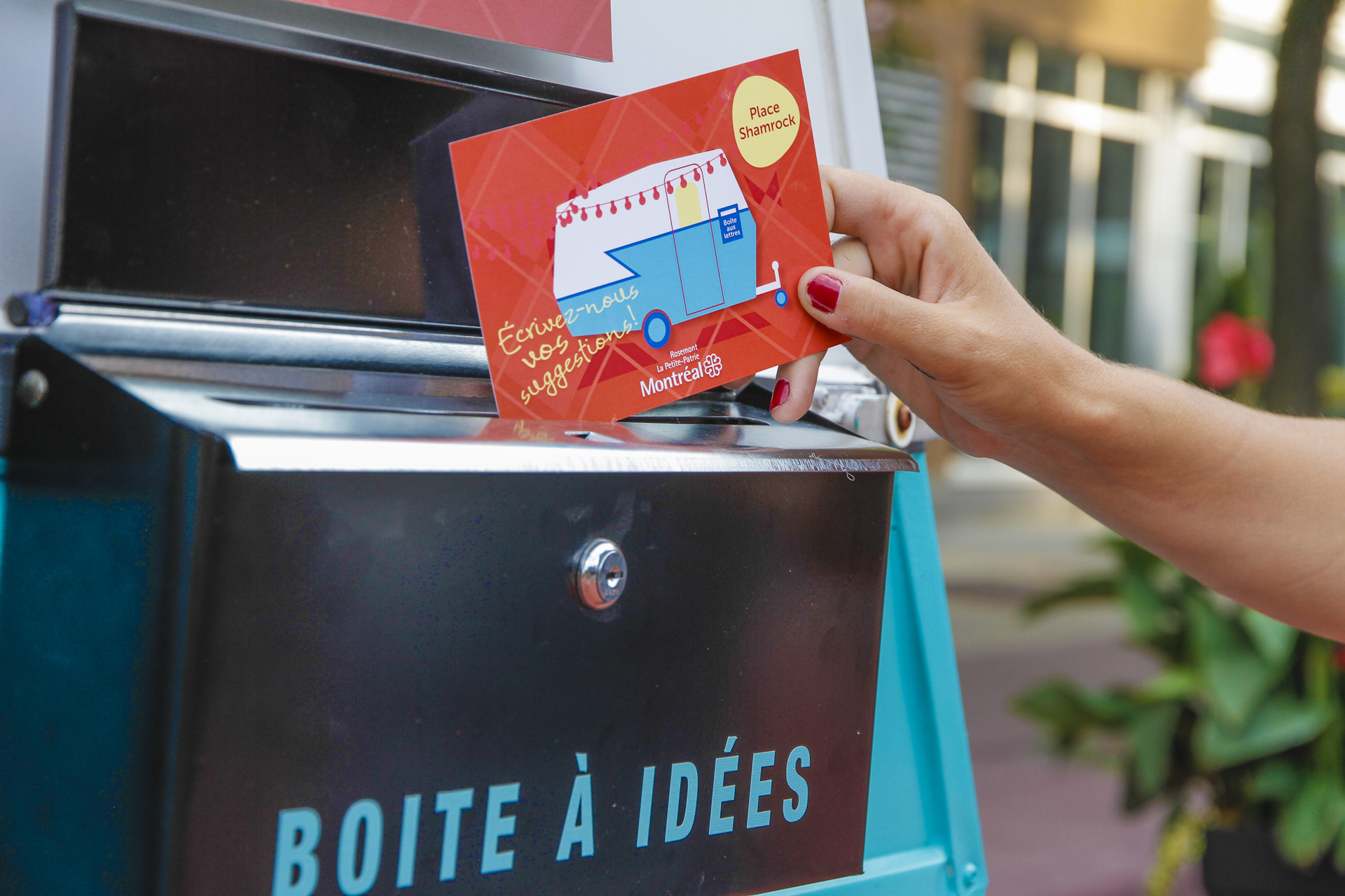 Les citoyens sont appelés à faire part de leurs suggestions concernant les installations de la place Shamrock.