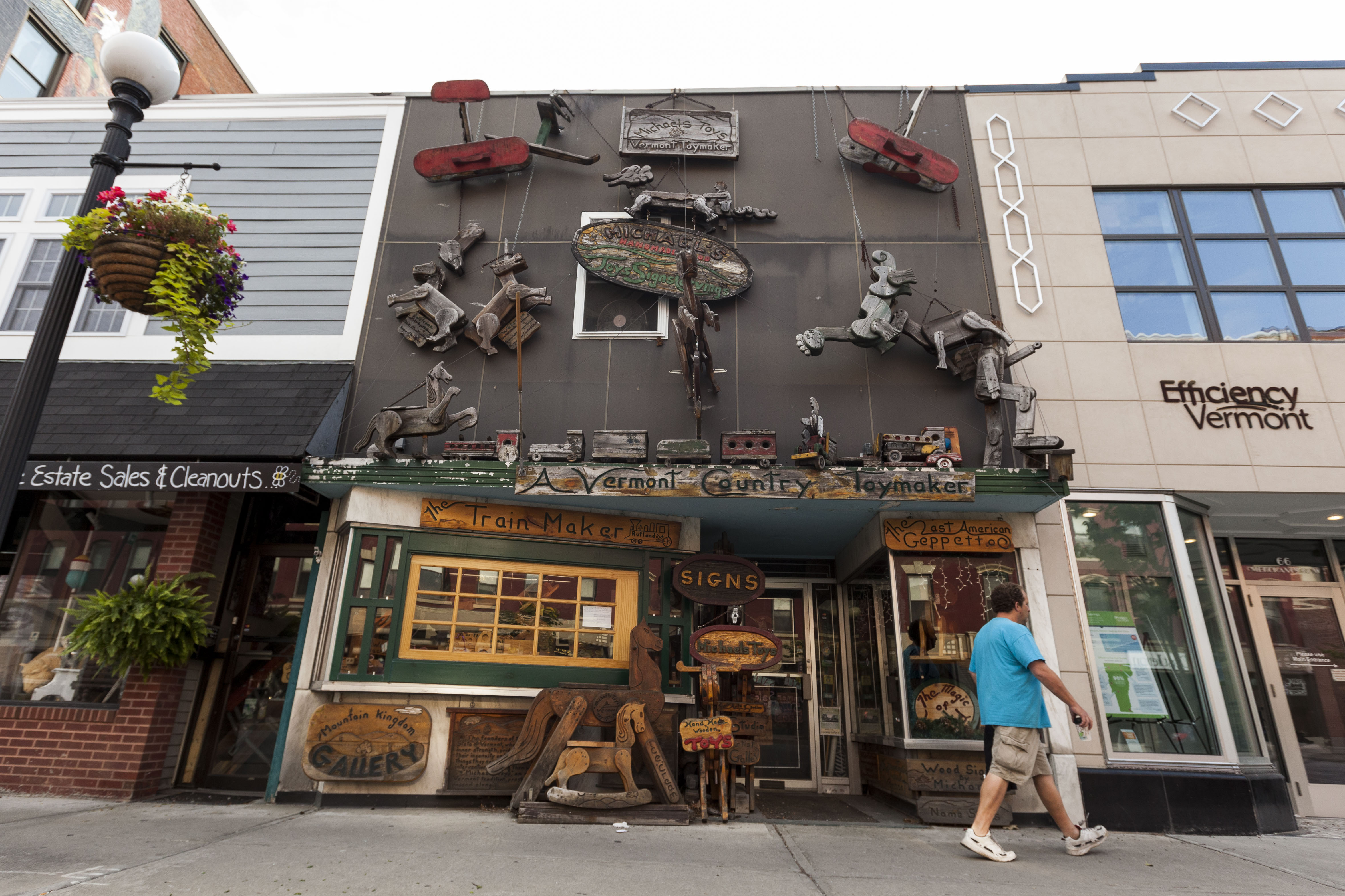 Fa&ccedil;ade magasin Michael Divoll