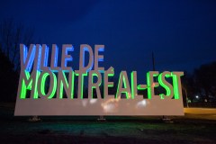 Pr&eacute;sence de trafic sur la rue Viau entre Beaubien et Saint-Zotique.