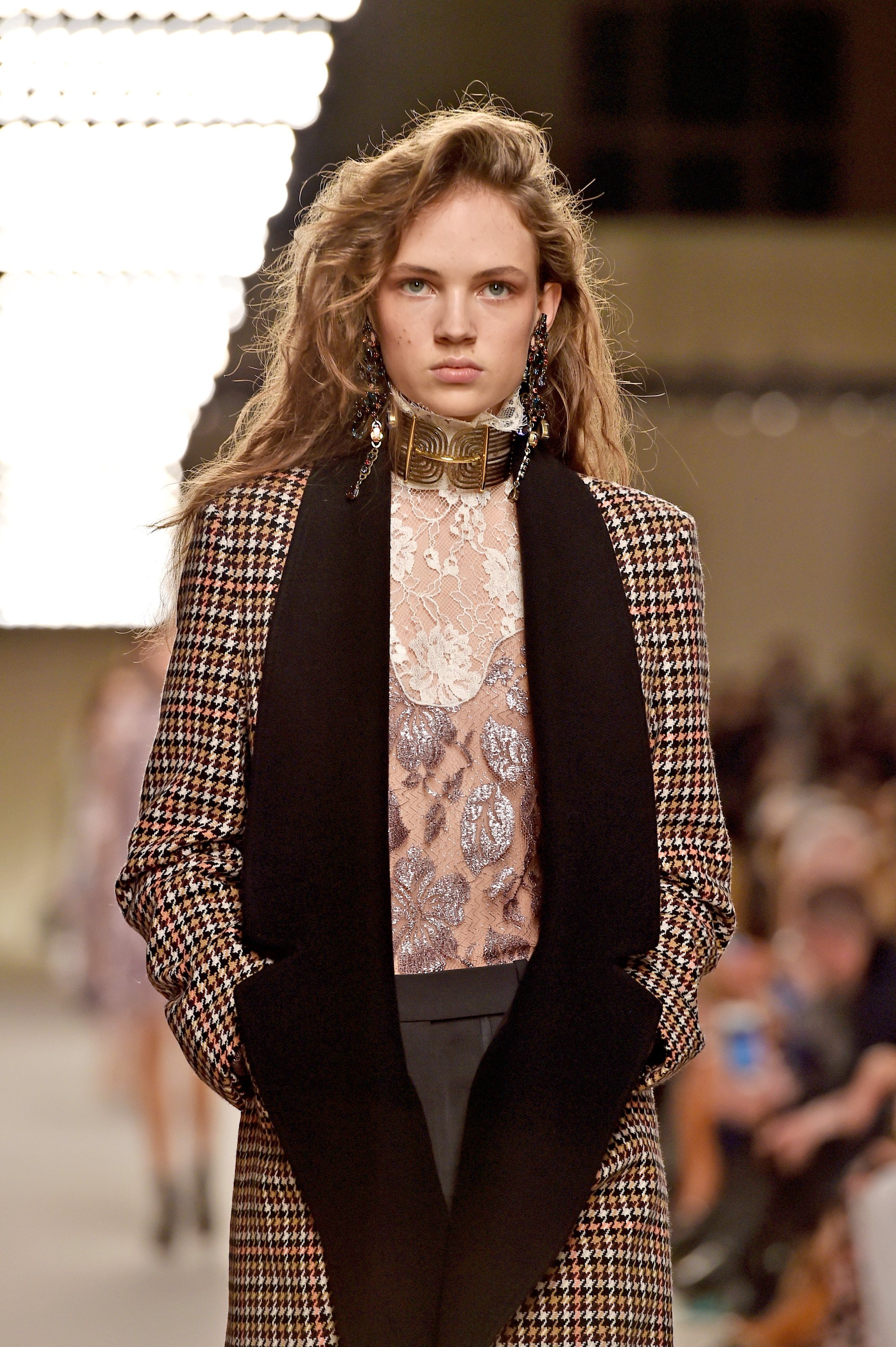 PARIS, FRANCE - MARCH 03: A model walks the runway during the Lanvin show as part of the Paris Fashion Week Womenswear Fall/Winter 2016/2017 on March 3, 2016 in Paris, France. (Photo by Pascal Le Segretain/Getty Images)