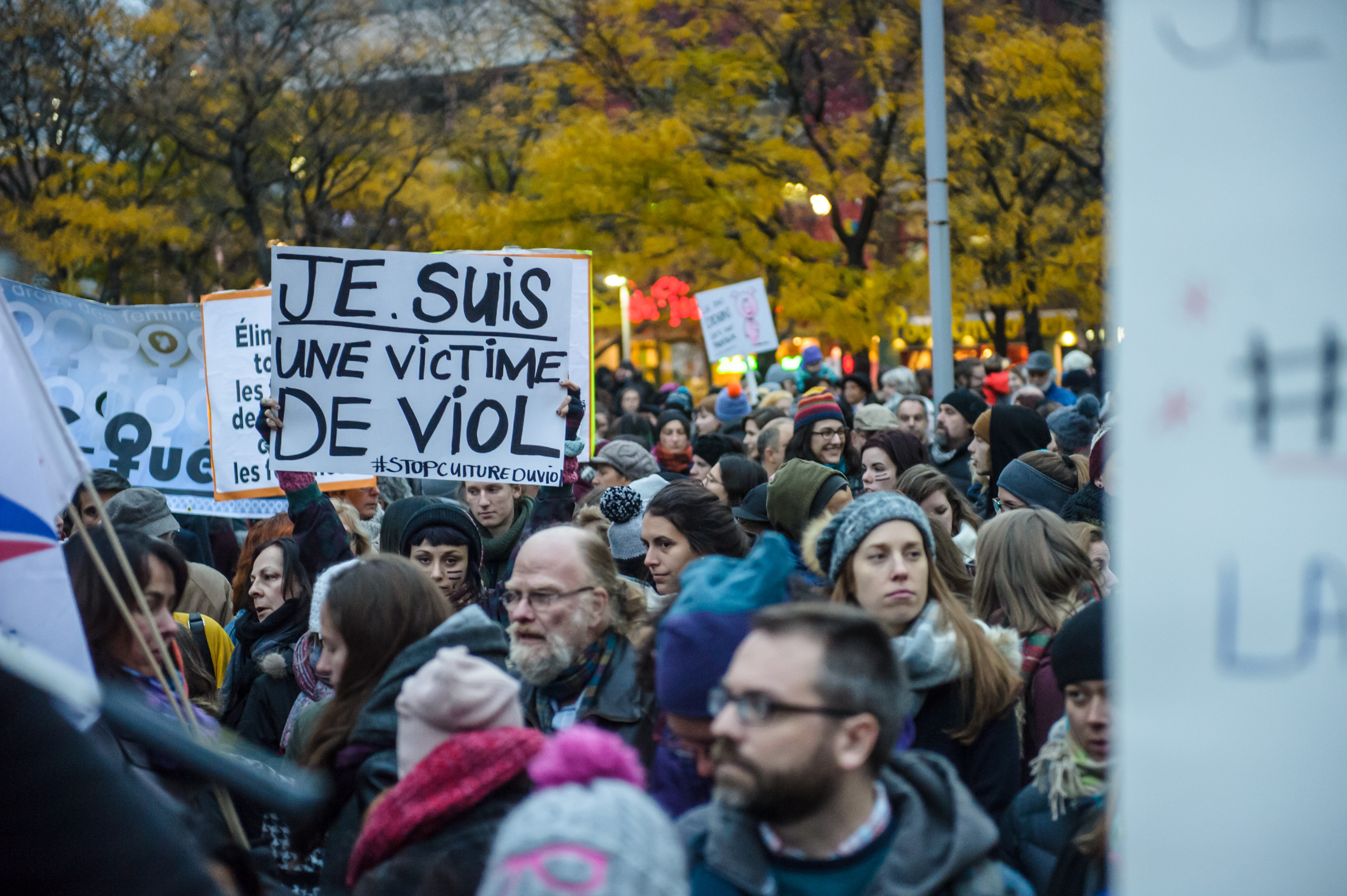 [PHOTOS] Manifestation Contre La Culture Du Viol