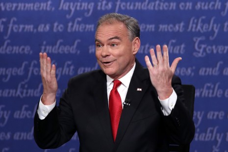 Vice Presidential Debate Between Gov. Mike Pence And Sen. Tim Kaine