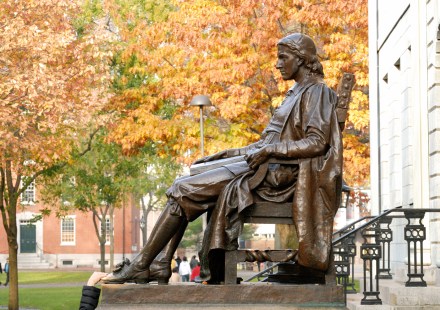 John Harvard Statue Boston