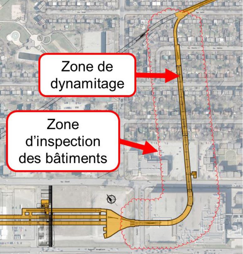 Zone d'inspection des b&acirc;timents