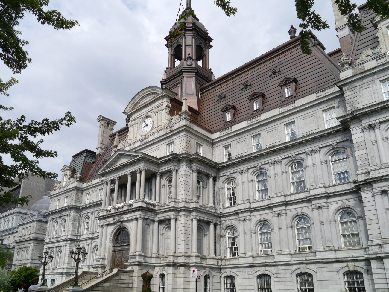Montreal City Hall, in the Second Empire style