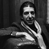 8th January 1980: Solemn Canadian folk pop singer-songwriter Leonard Cohen shares a joke and smokes a cigarette. (Photo by Evening Standard/Getty Images)