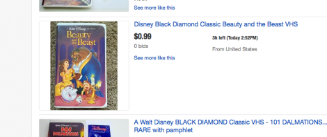 Non, votre cassette VHS de Disney ne vaut pas 30 000$
