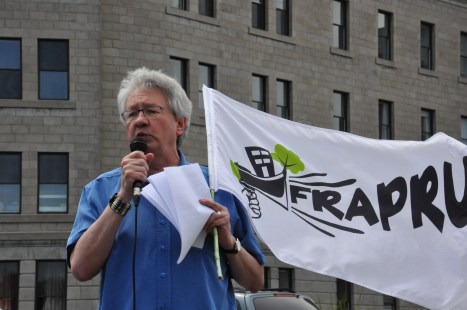 François Saillant, coordonnateur au FRAPRU.